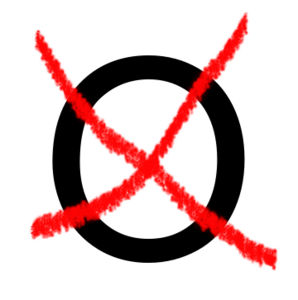 Symbol: Angekreuzte Option